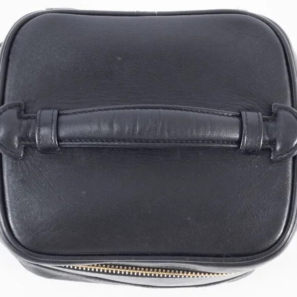 CHANEL Black Lambskin Leather Pouch - Picture 5 of 16